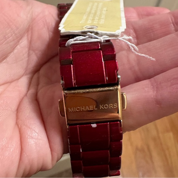 Brand new Michael Kors watch. Retails for $295, has some chipped paint. - Picture 5 of 5